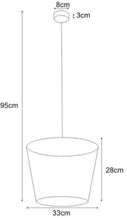 Kaja ALFRED OLSZEWSKI Żyrandol K-3537 z serii DENIS - Lampy sufitowe - miniaturka - grafika 2