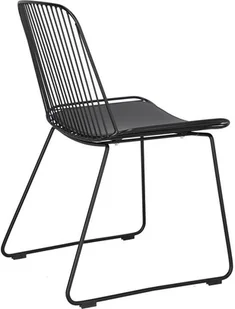 Intesi Krzesło Dill z poduszką Black - Krzesła - miniaturka - grafika 5