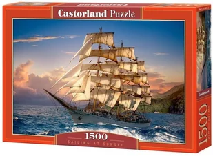 Castorland 1500 ELEMENTÓW Żegluga o Zmierzchu PC-151431 - Puzzle - miniaturka - grafika 2