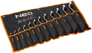 NEO-TOOLS Klucze oczkowy odgięte 6-32 mm zestaw 12 sztuk 09-952 - Zestawy narzędziowe - miniaturka - grafika 4