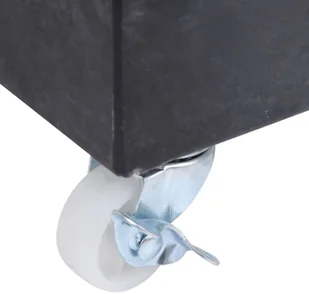 vidaXL Stojak pod parasol, czarny, 45x25x8 cm, granitowy vidaXL - Parasole ogrodowe - miniaturka - grafika 7