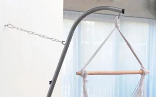 Amazonas Stojak do fotela hamakowego AMAZONAS Palmera, srebrny - Pozostałe meble ogrodowe - miniaturka - grafika 7