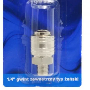 GEKO Szybkozłączka pneumatyczna typ żeński GZ 1/4" 3273 G03415 - Akcesoria pneumatyczne - miniaturka - grafika 2