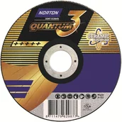 Akcesoria do elektronarzędzi - NORTON Tarcza ścierna do metalu Quantum3 NQ24P 125 mm 66253371362 - miniaturka - grafika 1