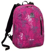 Plecaki - Unknown Plecak 2 w 1 odwracalny invicta Twist, liście, niebieski i różowy, 26 l, wzór + jednolity kolor 206001848-FS6 - miniaturka - grafika 1