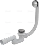 Syfony - Alca PLAST Alcaplast Syfon wannowy korek CLIK/CLAK metal długość 120 cm) A507KM-120 ! - miniaturka - grafika 1