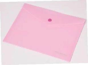 PANTA PLAST Focus koperta A5 przezroczysta kolorowa c4534 różowa Panta-Plast - Przybory szkolne - miniaturka - grafika 2