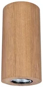 Lampy ścienne - Spotlight Drewniana LAMPA ścienna WOODDREAM 2581274 ekologiczna OPRAWA skandynawski kinkiet tuba okrągła dąb olejowany 2581274 - miniaturka - grafika 1
