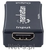 Manhattan przedłużacz AV, czarny 207621 - Adaptery i przejściówki - miniaturka - grafika 2