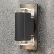 Lampy ogrodowe - Konstsmide Kinkiet zewnętrzny Potenza, Up & Down, antracytowa - miniaturka - grafika 1