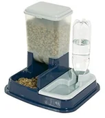 Miski dla psów - Karlie Flamingo 44046 dozownik paszy i wody Duo Max 5 litrów., A, 1 - opakowanie, niebieski PT827 - miniaturka - grafika 1