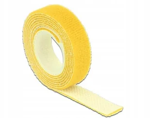 Delock Organizer ORGANIZER KABLI RZEP 1M X 13MM ŻÓŁTY 18733 - Tuning komputera - akcesoria - miniaturka - grafika 3