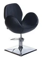 Fotele fryzjerskie - Barbiero Fotel fryzjerski ALTO BH-6952 czarny BH-6952/127 - miniaturka - grafika 1