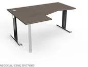 Biurka - WUTEH S.A. Biurko biurowe Smile SL-13 (160x120x73,5cm) 1276 - miniaturka - grafika 1