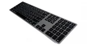 Klawiatury - MATIAS Mac Bluetooth Space Gray (FK418BTB-UK) - miniaturka - grafika 1