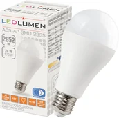 Żarówki LED - LEDlumen Żarówka LED A65-AP E27 24W 2852lm 56x2835 LED CCD biała neutralna 251090408 - miniaturka - grafika 1
