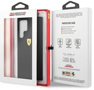 Ferrari FESSIHCS22LBK S22 Ultra S908 czarny/black hardcase On Track Silicone hurtel-91976-0 - Etui i futerały do telefonów - miniaturka - grafika 8
