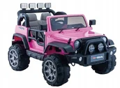 Pojazdy elektryczne dla dzieci - Auto Na Akumulator Pilot Różowy Jeep Dla Dzieci - miniaturka - grafika 1