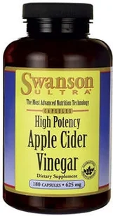 SWANSON Apple Cider Vinegar 625 mg 180 kaps - Spalacze tłuszczu - miniaturka - grafika 2