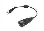 Czytniki kart pamięci - APTEL Karta dźwiękowa USB 7.1 kabel AK103C - miniaturka - grafika 1