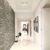 Lampy sufitowe - WESTINGHOUSE Morrison lampa sufitowa, nikiel - miniaturka - grafika 1