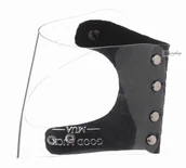 Pozostałe akcesoria kosmetyczne - Goodluck_mua Goodluck MUA - GLOVE PALETTE - Profesjonalna rękawiczka do wizażu - EKO Skóra - Black Crocs - S - 8 cm - miniaturka - grafika 1