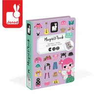 Janod Magnetyczna układanka Kostiumy. Dziewczynka - Układanki dla dzieci - miniaturka - grafika 3