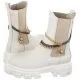Botki damskie - Carinii Botki Białe B5962-R32-000-000-E33 (CI639-b) - miniaturka - grafika 1