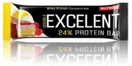 Batony proteinowe - Nutrend Excelent protein double bar Cytryna+twaróg+malina 85g - miniaturka - grafika 1