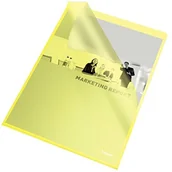 Teczki i skoroszyty - Esselte Copy Safe plastikowa koszulka na dokumenty Cut Flush (DIN A4), 100 sztuk żółte 54842 - miniaturka - grafika 1