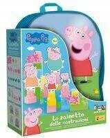 Lisciani Świnka Peppa Plecak z klockami konstrukcyjnymi - Klocki - miniaturka - grafika 2