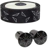 Kierownice rowerowe - SUPACAZ SUPACAZ BT-60 owijka na kierownicę SUPER STICKY FADEW czarno-biała - miniaturka - grafika 1