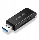 Czytniki kart pamięci - UGREEN Czytnik kart pamięci Sd microSD Usb 3.0 - miniaturka - grafika 1