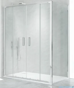 New Trendy New Corrina 160x90 D-0185A/D-0079B - Kabiny prysznicowe New Trendy New Corrina 160x90 D-0185A/D-0079B - Kabiny prysznicowe - miniaturka - grafika 1
