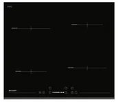 Płyty elektryczne do zabudowy - Sharp KH-6I19BS00-EU - miniaturka - grafika 1