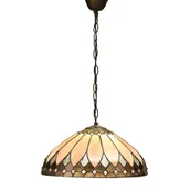 Lampy sufitowe - Interiors Zwis TIFFANY BROOKLYN 63977 INTERIORS 63977/INT/CUBI - miniaturka - grafika 1