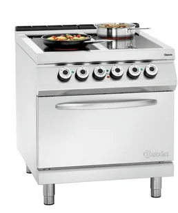 Bartscher 4-PALNIKOWA KUCHNIA CERAMICZNA 4 X 4 KW 400 V 296431 - Piece, kotły  i płyty grzejne gastronomiczne - miniaturka - grafika 5