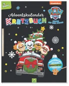 Pozostałe książki - Schwager und Steinlein PAW Patrol Adventskalender Kratzbuch - miniaturka - grafika 1