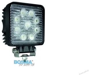 Micros Bosma BOSMA 6155 ROBOCZA 9xLED 12/24V 27W 1600 Lm KWADRATOWA SKUPIAJĄCA 1 szt) 6155 - Oświetlenie warsztatowe - miniaturka - grafika 3