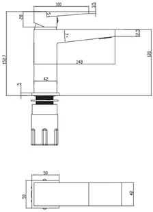 Omnires Fresh FR7110 - Baterie umywalkowe - miniaturka - grafika 2
