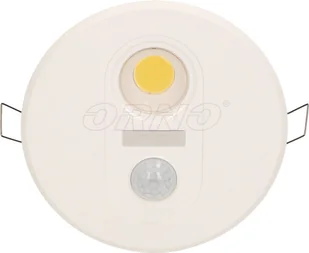 Orno Polska Sp. z o.o. OPRAWA SUFITOWA TOBIA LED 7W Z CZUJNIKIEM RUCHU 665LM 3000K IP20 BIAŁA OR-OP-6003LR3 - Oprawy, klosze i abażury - miniaturka - grafika 3