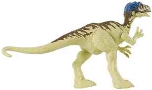 Mattel Jurassic World Atakujące dinozaury Coelurus FPF11/HBX29 194735004188 - Figurki dla dzieci - miniaturka - grafika 5