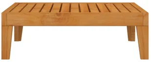 VidaXL Stół ogrodowy, 68,5x68,5x24 cm, lite drewno akacjowe! 312154 - Sofy ogrodowe - miniaturka - grafika 4