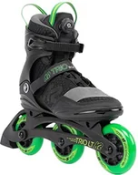 Rolki - K2 Skate Trio LT 100 łyżworolki dla dorosłych, uniseks, czarne, zielone, 30G0301 30G0301 - miniaturka - grafika 1