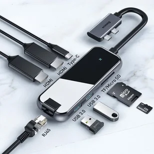 Baseus CAHUB-FZ0G - Stacje dokujące i replikatory portów - miniaturka - grafika 10