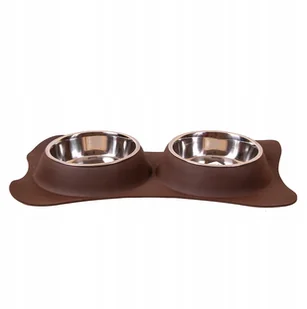 Happet Komplet miski na silikonie 2 x 12cm / 0,24l - Miski dla psów - miniaturka - grafika 3