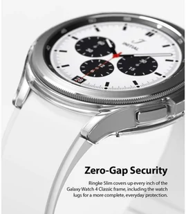Ringke Etui nakładka Ringke Slim 2-pack do Samsung Galaxy Watch 4 Classic 42 mm Clear EC57971RS - Akcesoria do smartwatchy - miniaturka - grafika 3