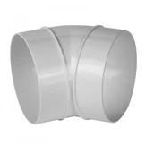 Rury i kanały wentylacyjne - Kolano Kanału Okrągłego FI100 45" KO100-23/45 - miniaturka - grafika 1