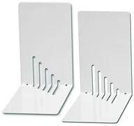 Pozostałe akcesoria kuchenne - Maul wąska podpórka do książek, metalowa, biały 3501002 - miniaturka - grafika 1