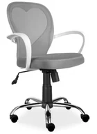 Krzesła obrotowe dla dzieci - Signal FOTEL OBROTOWY DAISY SZARY - miniaturka - grafika 1